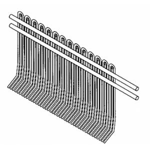 Stew Front Wire Comb T3116-5